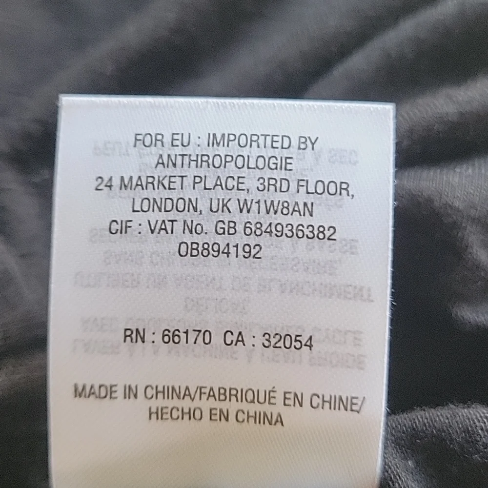 Anthropologie Akemi + Kin black sleeveless drape front blouse women's size small - Picture 7 of 13